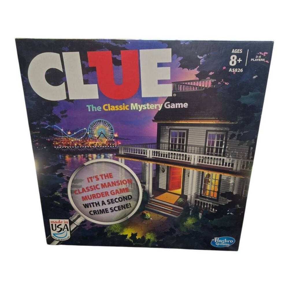 Hasbro CLUE The Classic Mystery Board Game
